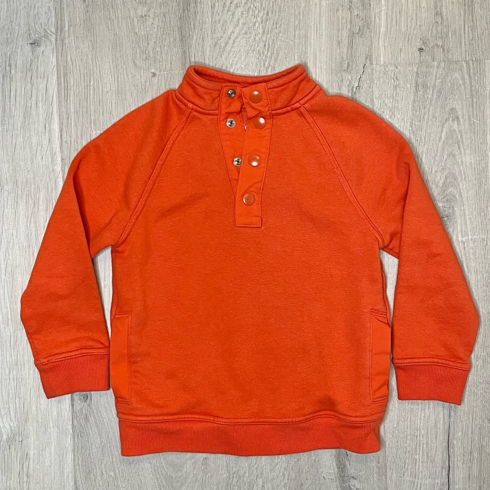 Cat & Jack Fleece Lined Snap Button Sweatshirt Size 4 / 5
